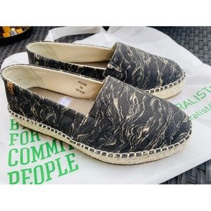 El Naturalista 5344T MARINE SEAWEED Canvas Slip On Comfy Shoes Size 36 (size 6)